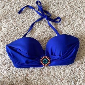 Women’s Blue Bathing suit Top